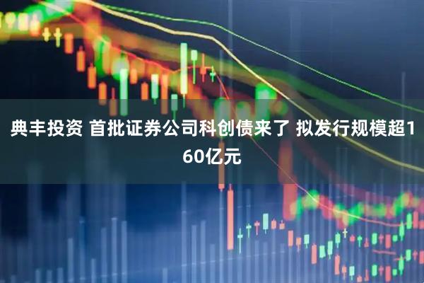 典丰投资 首批证券公司科创债来了 拟发行规模超160亿元